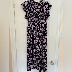 Kate Spade asymmetric floral dress